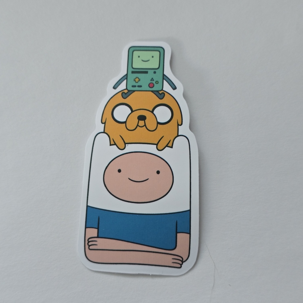 10/$10 Adventure Time Sticker with Finn, Jake, and BMO